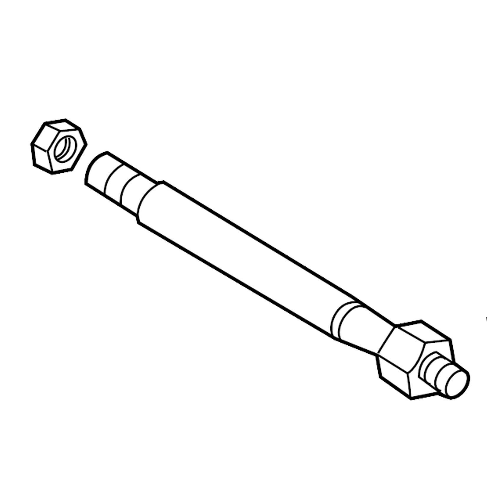 Audi Tie Rod Assembly - Front Driver Side 8N0422803C